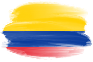 Colombian Brush Flag